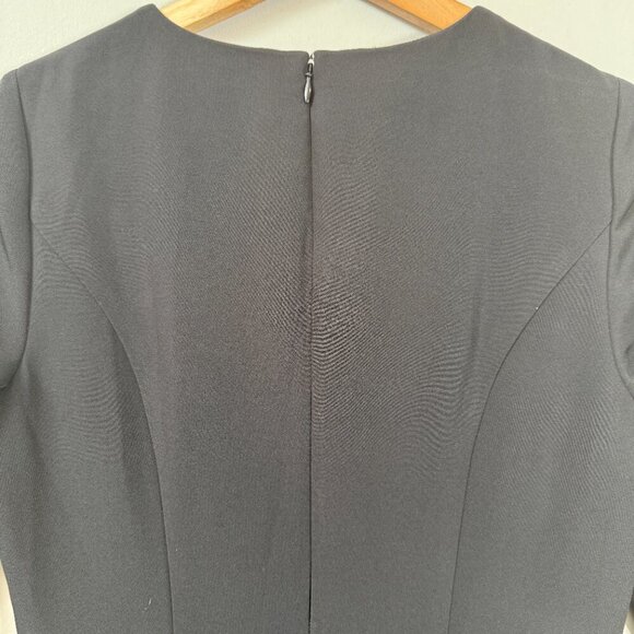 Kay Unger Davina Walk Thru Jumpsuit Women's 6 Black Formal Cocktail Party NWT - Picture 13 of 16